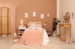 Comment moderniser une chambre rose ?