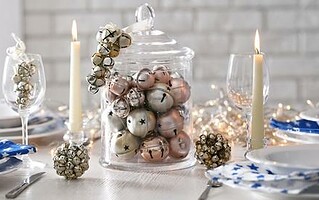 10 inspirations pour décorer votre table de Noël