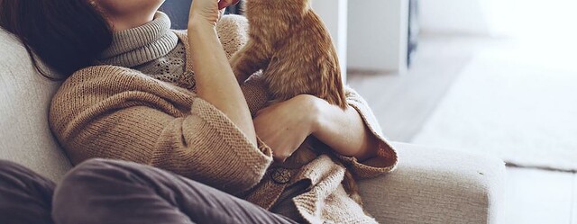 Le chat, meilleur confident de l'homme.... et surtout de la femme !