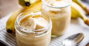 15 petits pots de crème dessert, dont on se ressert