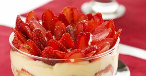 Tiramisu aux fraises facile