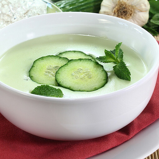 Soupe de concombre : l'entrée facile à réaliser en 5 ingrédients