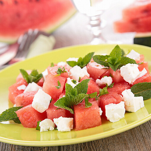 Salade pastèque, feta et menthe : une recette originale et facile pour cet été