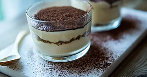 Tiramisu gourmand au crumble de spéculoos