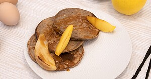 Pancakes gourmands à la farine de sarrasin