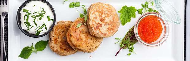 15 recettes salées à faire avec des blinis !