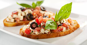 15 recettes pas chères de bruschetta spéciales été