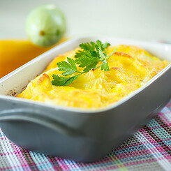 Gratin dauphinois aux courgettes