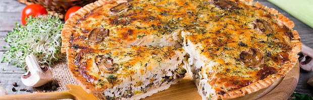 Quiches légères : 15 recettes de quiches light pour le soir !