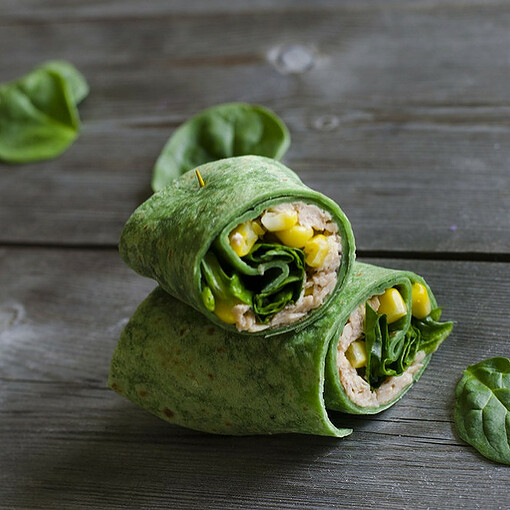 Faites vos wraps maison avec cette recette aux épinards super rapide