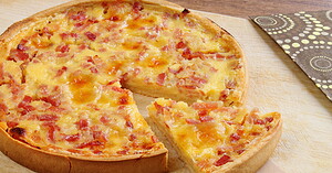 Quiche sans crème fraîche