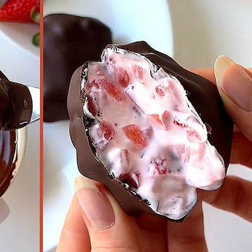 Bouchées chocolat-fraise : la recette healthy en 3 ingrédients seulement à tester
