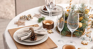 10 idées pas chères pour décorer sa table de Noël