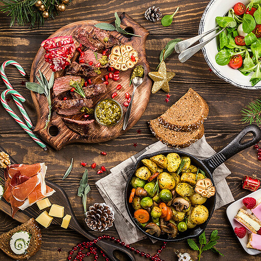 Comment prévoir un menu de Noël flexible pour s’adapter facilement au nombre de convives ?