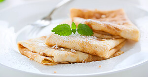 15 recettes salées et sucrées de crêpes et gaufres légères
